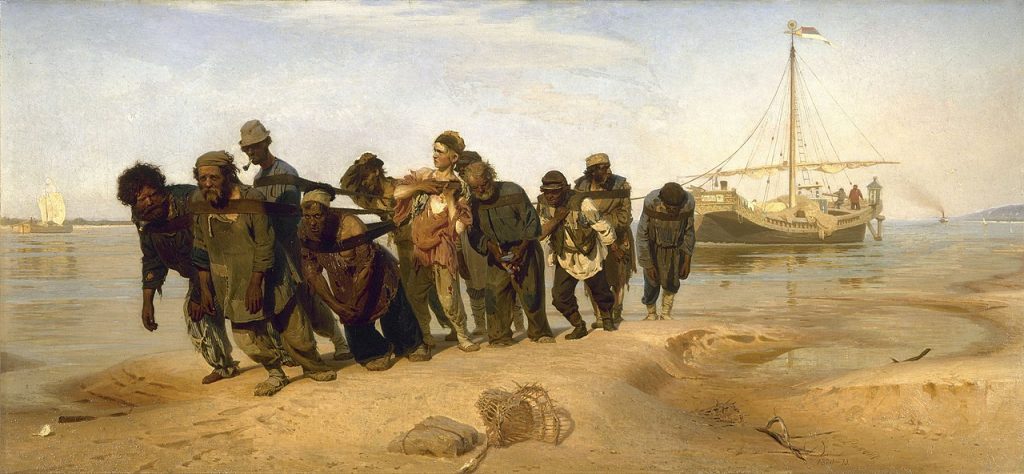 Efimovich Repin Volga Boatmen (1870-1873)