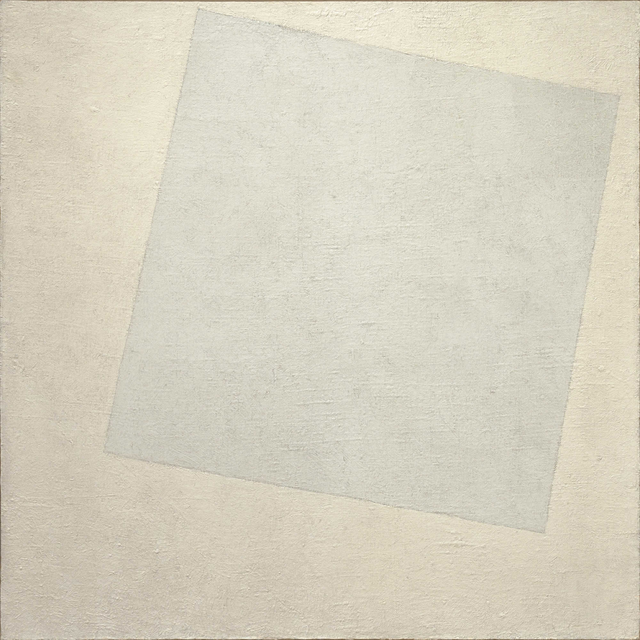 Kazimir Malevich - Suprematist Composition: White on White